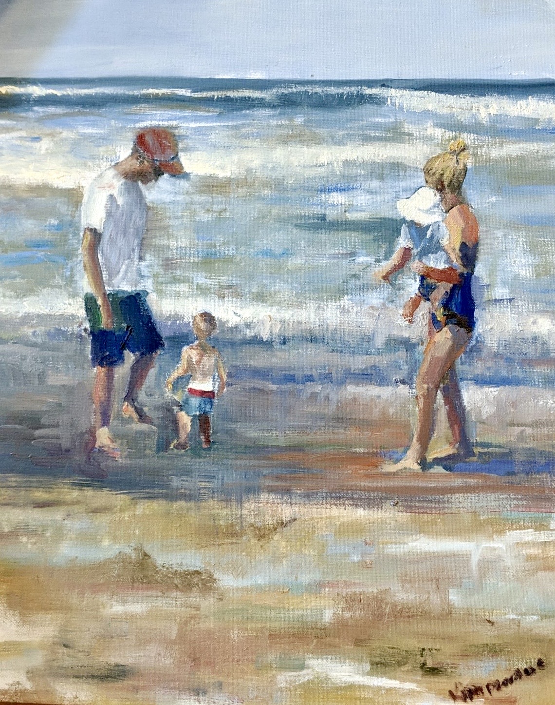 Family at the Beach